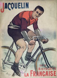 Cartaz publicitário Edmond Jacquelin (1875-1928) no ciclo &39;La Francaise&39;, 1900
